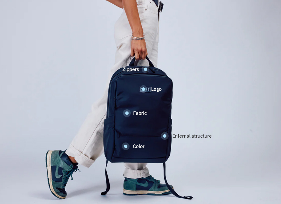 PIÈCES PERSONNALISABLES POUR SAC À DOS