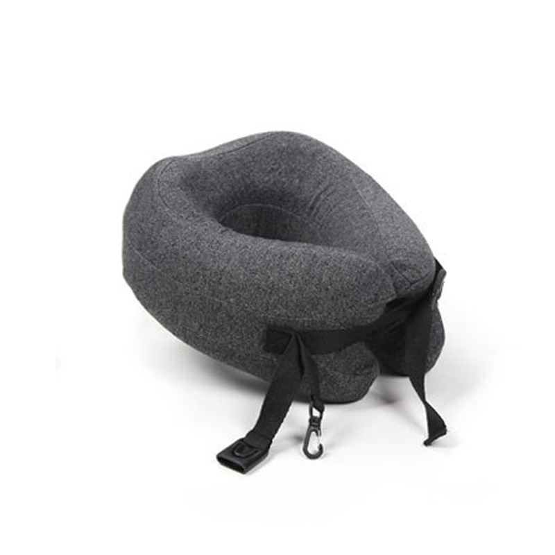 Foldable neck rest for airplane comfort