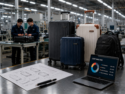 Répartition des coûts de fabrication des bagages (Guide stratégique 2026)
