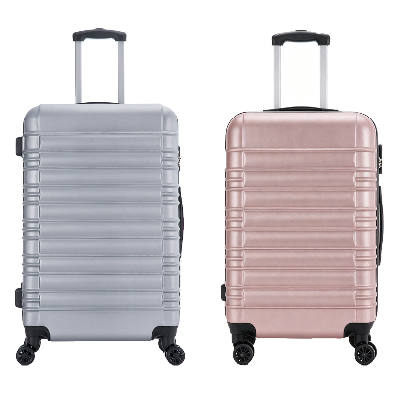 Fashionable hardshell suitcase trio
