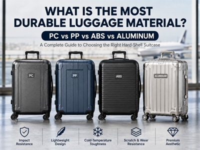 Quel est le matériau le plus résistant pour les bagages ? PC, PP, ABS ou aluminium ?