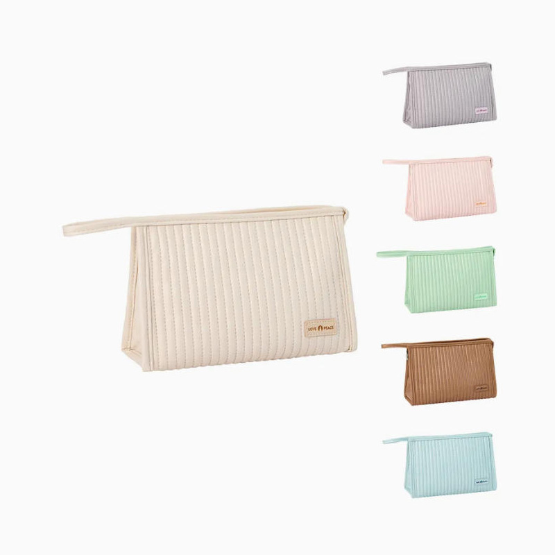 Pink makeup case