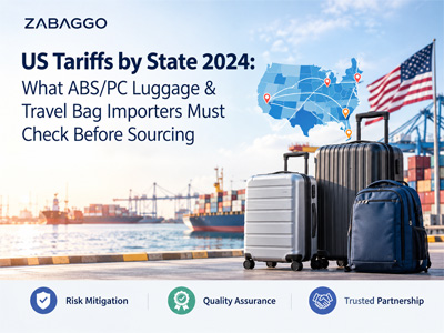 Tarifs douaniers américains par État 2024 : Ce que les importateurs de bagages et sacs de voyage en ABS/PC doivent vérifier avant de s’approvisionner