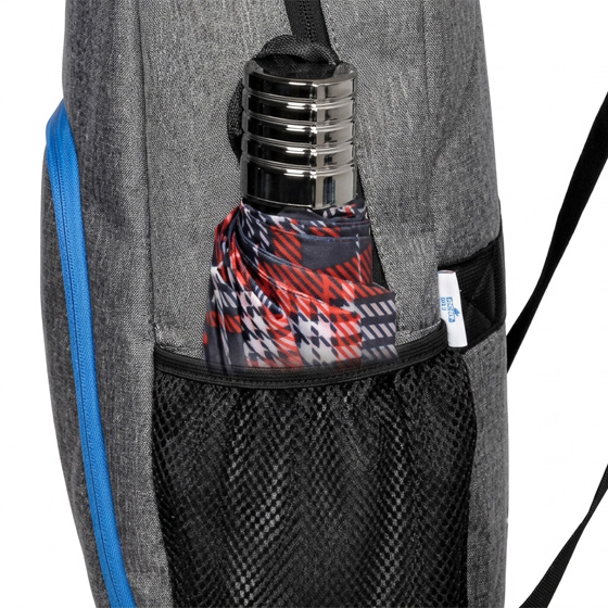 Side pocket backpack