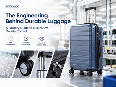 L'ingénierie au service de la durabilité des bagages : Guide d'usine du contrôle qualité OEM/ODM